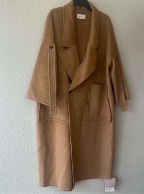 Nap loungewear 100% merino wool Londyn shawl collar coat