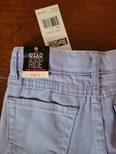 Star Ride Girls Pants Light Blue Size 5 - Picture 5 of 5