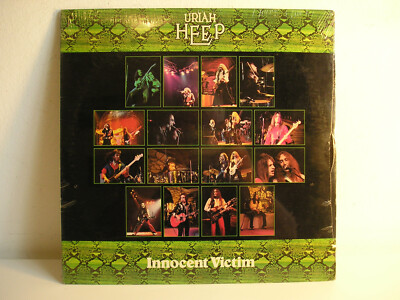 Uriah Heep Innocent Victim LP 1977 STILL SEALED MINT Different US Cover