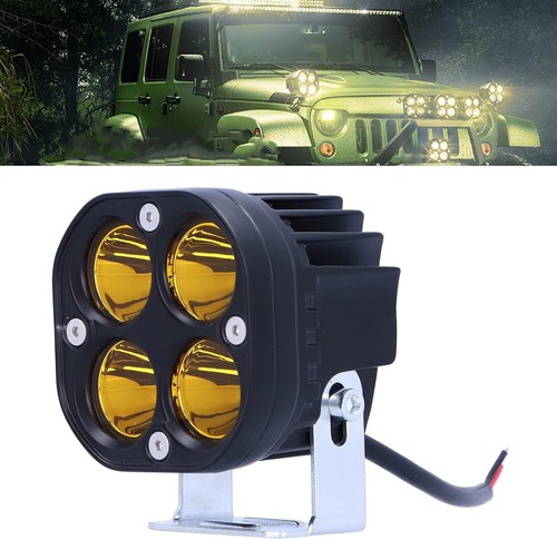 A Pillar 3'' LED Work Light Yellow Pods Fit for 2024-2025 Can Am Maverick R/Max - Picture 5 of 9