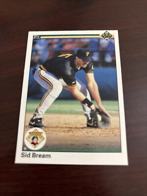 1990 Upper Deck Sid Bream Pittsburgh Pirates #250