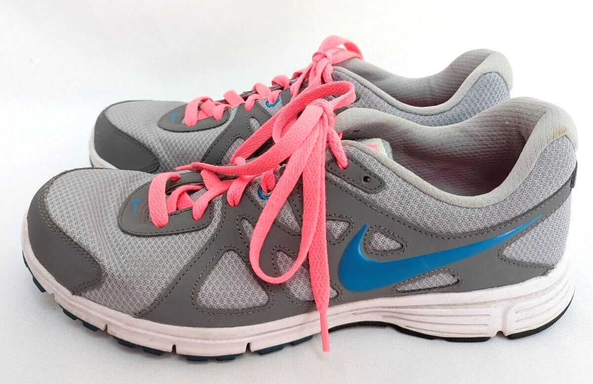 Nike revolution 2 navy and pink size 10 Clearance