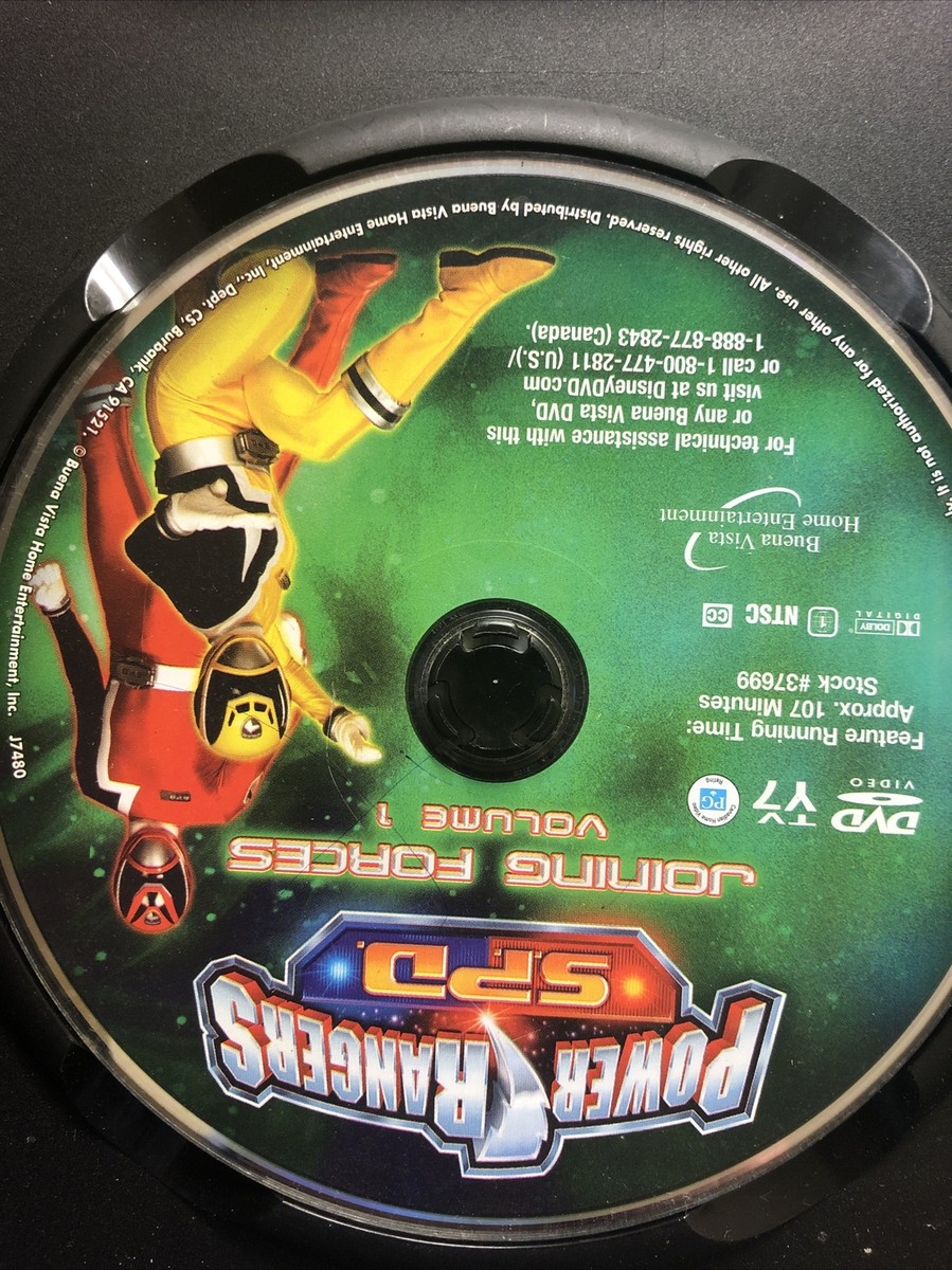 Power Rangers S.P.D. Vol. 1: Joining Forces (DVD, 2005