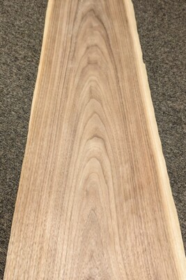 Walnut Flat Cut wood veneer 9'' x 48'' raw no backing 1/42'' thickness A grade
