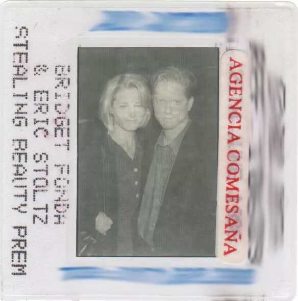 BRIDGET FONDA AND ERIC STOLTZ SLIDES CELEBRITY SLEUTH FILES BFES1