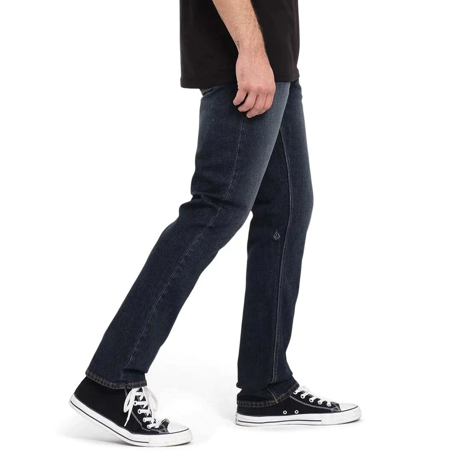 Volcom Vorta Slim Recto Vaqueros - Nuevo Azul Vintage - Imagen 2 de 4