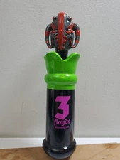 THREE FLOYDS SPEED CASTLE PILSNER Draft beer keg tap handle. INDIANA. Never Used