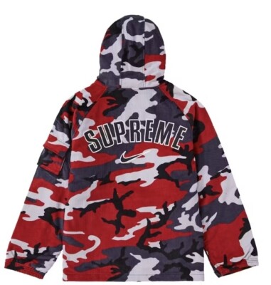 ジャケット・アウター Supreme NikeArcCorduroyHooded Jacket S Jaqueta Supreme Nike Arc Corduroy