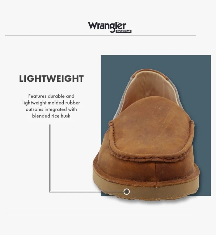 WRANGLER CALZADO HOMBRE MOCASINES SIN CORDONES - SIN USAR, EN CAJA, PUNTERA Talla 10 Foto 3 de 4