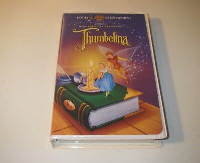 THUMBELINA CLAMSHELL VHS MOVIE B3758