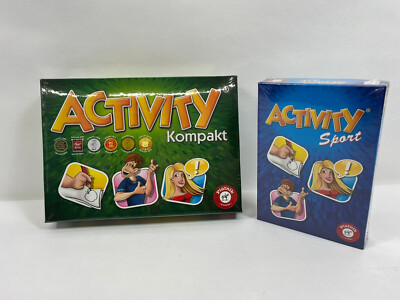 Piatnik - Activity Kompakt + Sport gratis (3-16 Spieler ab 12 Jahren)  Neuware