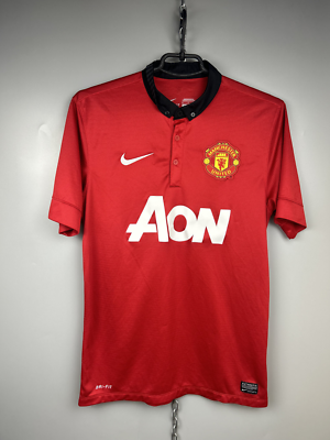 Manchester United 2013/2014 Home Football Shirt Soccer Jersey Nike