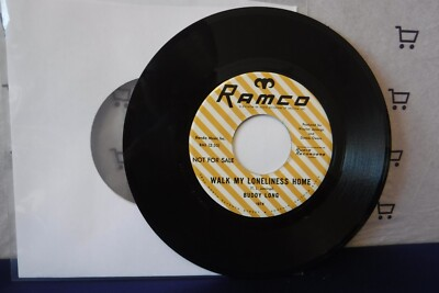 #ad Buddy Long River Boy Walk My Loneliness Home 1966 Ramco 1974 Country Promo $18.00