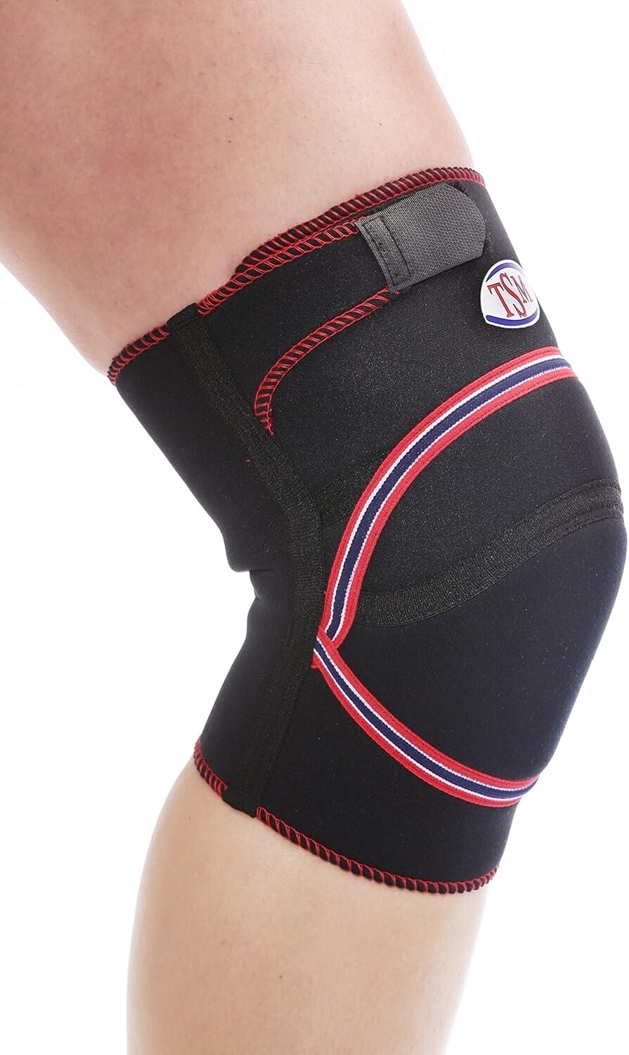Спортивное бандажирование Kniebandage Mit Kevlar-Polster Pro lang Schwarz, S