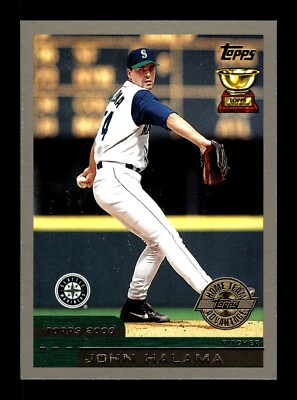 JOHN HALAMA   2000 Topps Home Team Advantage HTA SP #343 Seattle Mariners