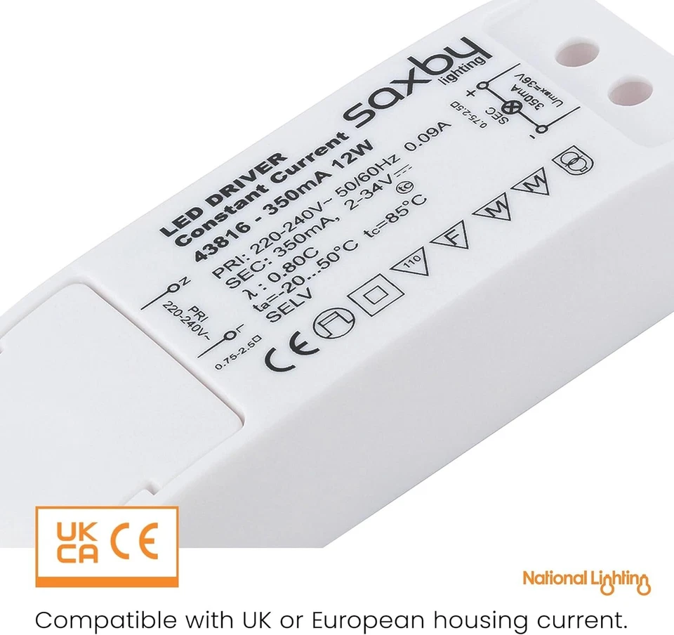 Constant Current Lighting LED Driver 12W Power Supply Transformers for LED Light - Image 4 of 4