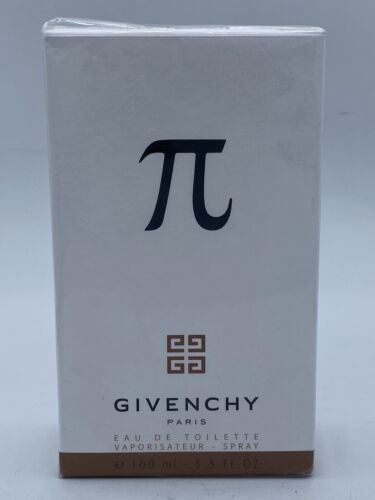 PI By Givenchy Eau De Toilette 3.3 Fl. oz. 100 Ml. New In Sealed Box *Authentic*