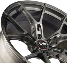 1920 Vertini Vs Forged Vf01 Brushed Titanium Wheels For Chevrolet Corvette C8