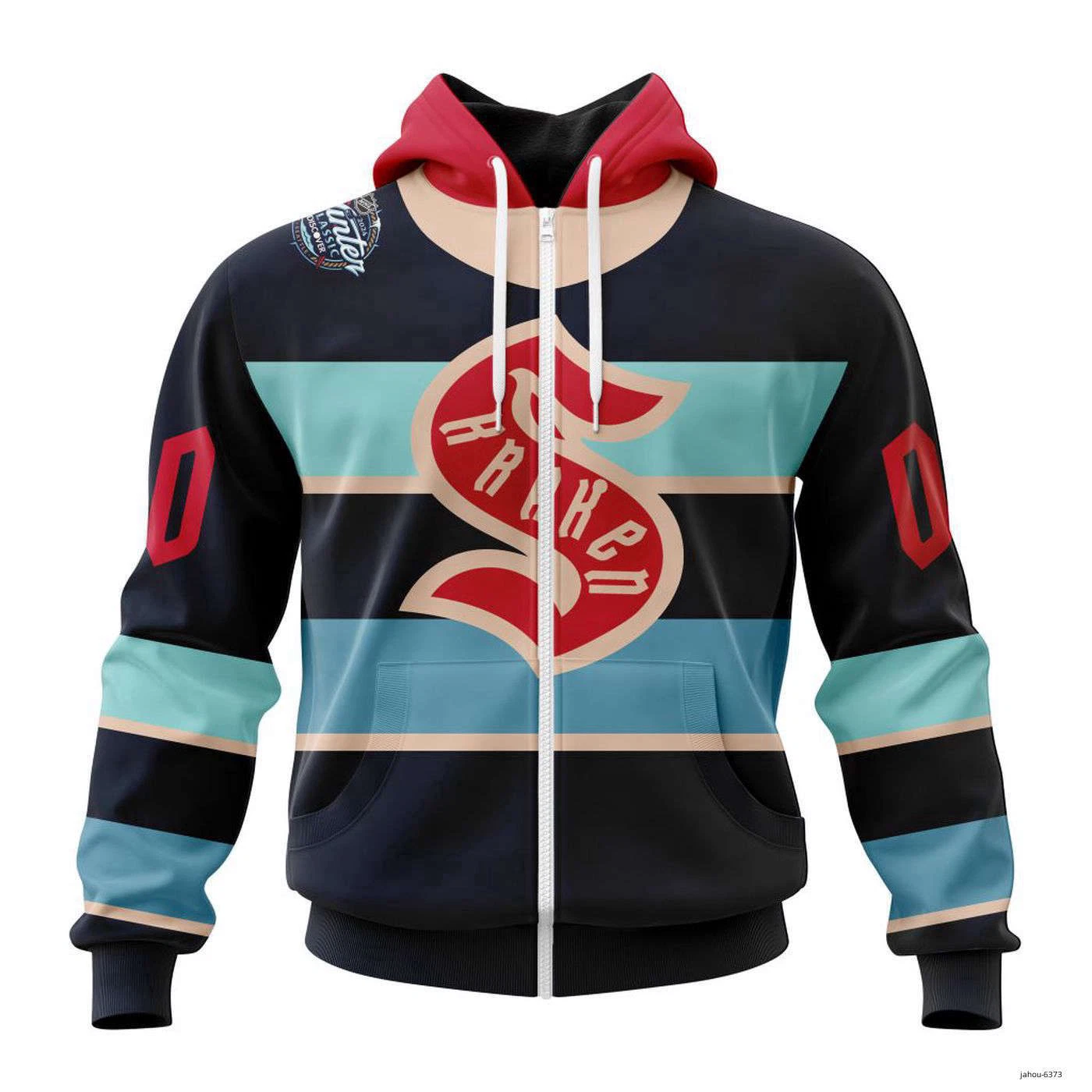Seattle Kraken Winter Classic Design Concept