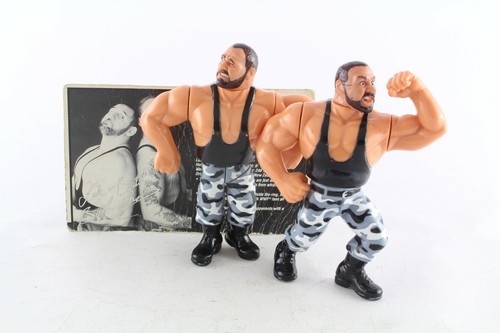 Hasbro WWF WWE Wresting Action Figure Bushwhackers...
