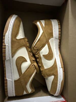 Women s Nike Dunk Low, Coconut Milk/Flax-Sail Color Size 9