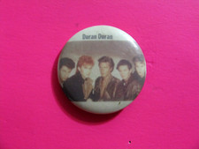 DURAN DURAN VINTAGE BUTTON PIN BADGE US IMPORT GROUP  DUR