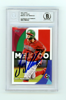 JOEY MENESES レリックオート 1of1 topps WBC