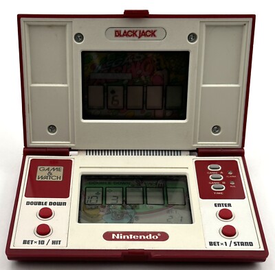 Nintendo Blackjack ゲームウォッチ　ブラックジャック Nintendo Game Watch Blackjack | eBay