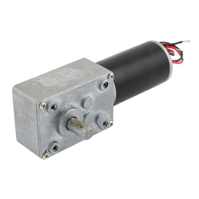 DC 12V 10RPM 8mmx15mm Dual D Form Schaft Elektrische Schneckengetriebemotor