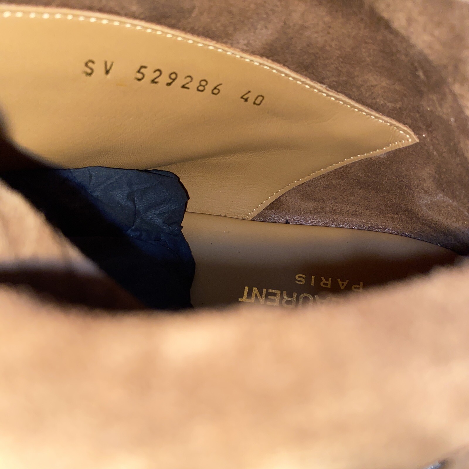 Stivaletto Saint Laurent Nino Frange taglia 40