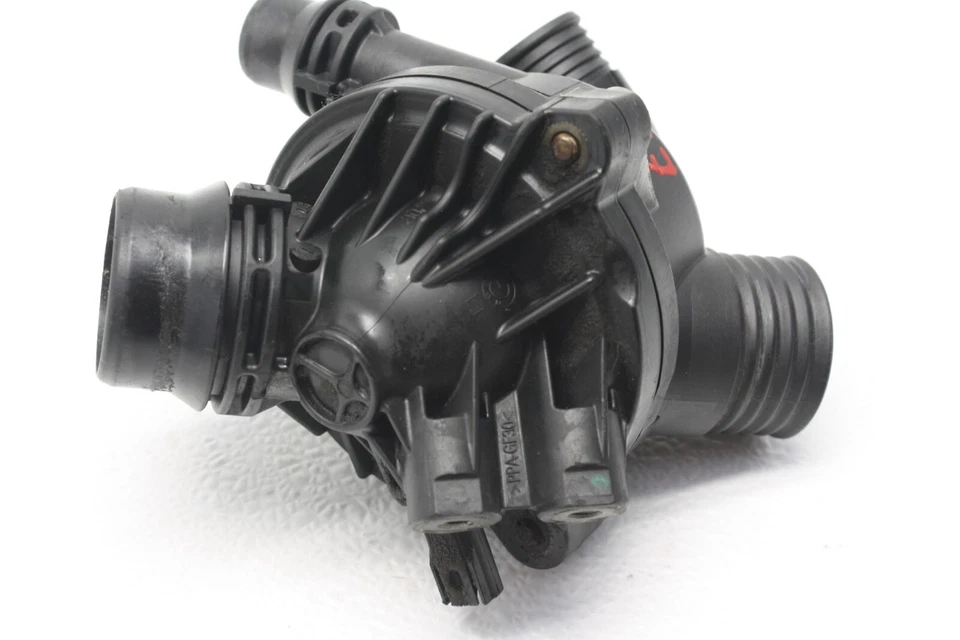 2007 - 2010 BMW X5 E70 E71 3.0L caixa de termostato líquido de arrefecimento 7550172 fabricante de equipamento original - Imagem 3 de 4