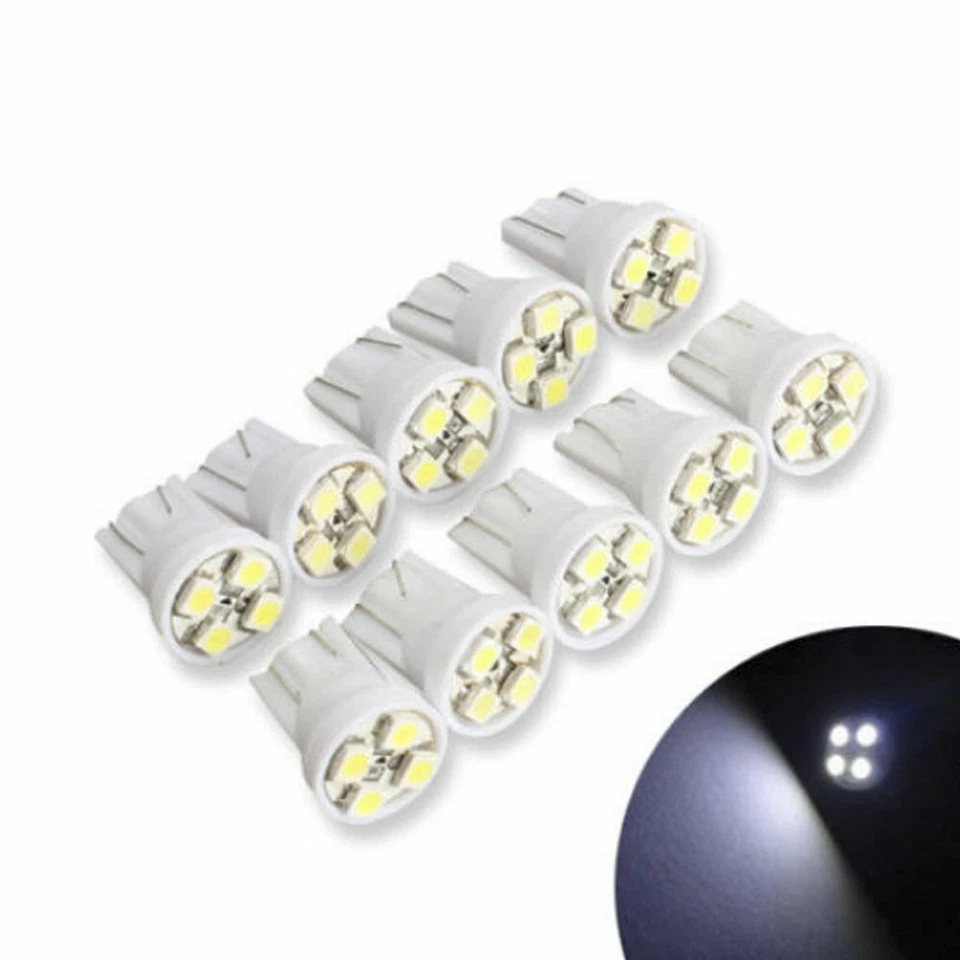 Kit de paquete interior LED de 14 piezas para luces de matrícula de cúpula de mapa T10 36 mm blancas Foto 3 de 4