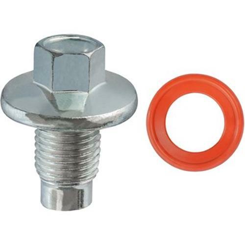Oil Drain Plug & Gasket M14-1.5 Zinc for Chrysler Jeep Mopar OEM 6507741AA - Picture 2 of 2