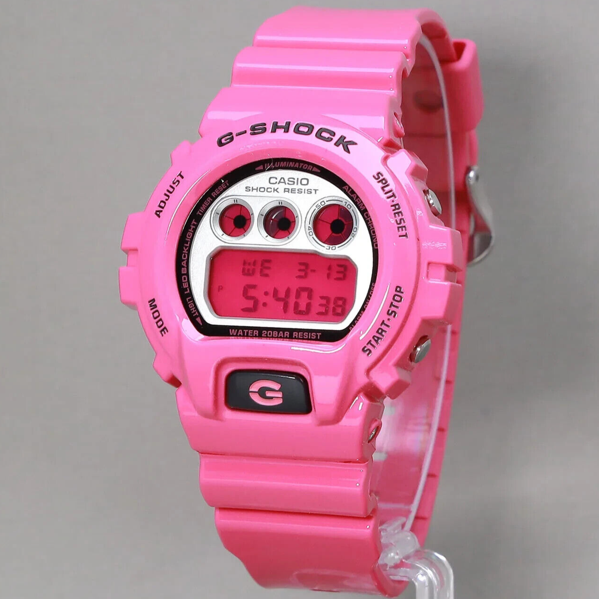 CASIO G-SHOCK DW-6900RCS-4JF CRAZY COLORS 2024 Digital Watch Pink
