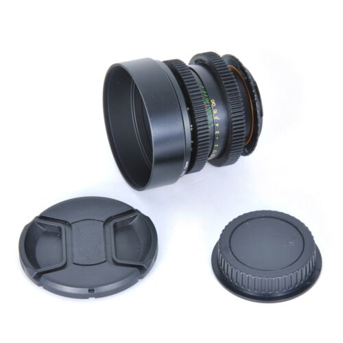 Helios 44 2/58 Cine Modded Prime Lens For Canon EF Mount! 44-2 58mm F2! Read! - Picture 1 of 13