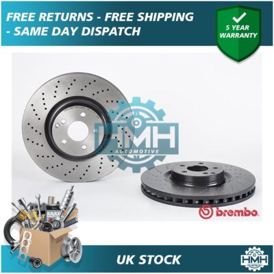 Fits Mercedes SL E-Class S-Class SLK CLS SLC HMH Front Brake Disc