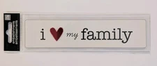 I ❤️ My Family Scrapbooking Title Sticker By Me & My Big Ideas Mambi