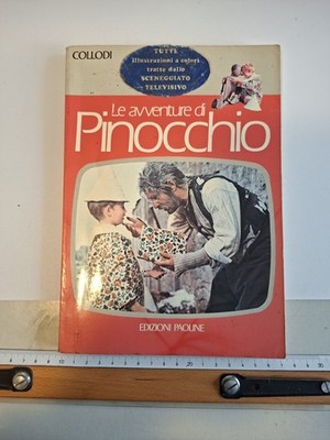 Pinocchio illustrazioni a Colori Tratte dal Film TV Comencini Manfredi Balestri