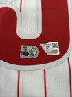 Bryson Stott Philadelphia Phillies Autographed White Nike Replica Jersey Fan UW — photo 3