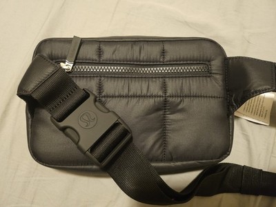 Lululemon Quilted Grid Belt Bag 1.5L Black - NWT | eBay