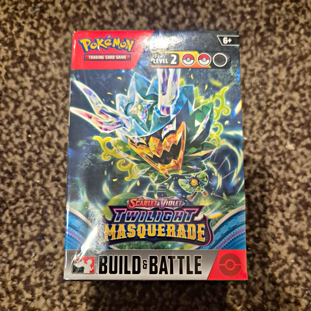Pokémon TCG Scarlet & Violet Twilight Masquerade Build & Battle Box English 2024