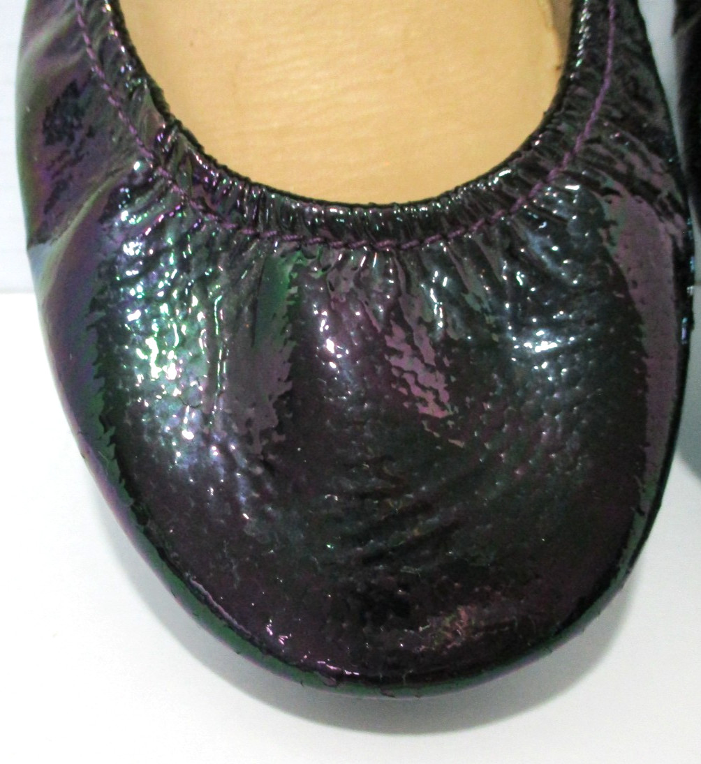 Tieks Arabian Night  Womens Size 6 Foldable Ballet Flat Leather Rare image 8