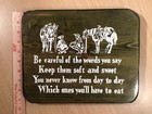2 Cowboy Western Wall Decor/plaques - 1 portrait, 1 Landscape Mode — photo 6