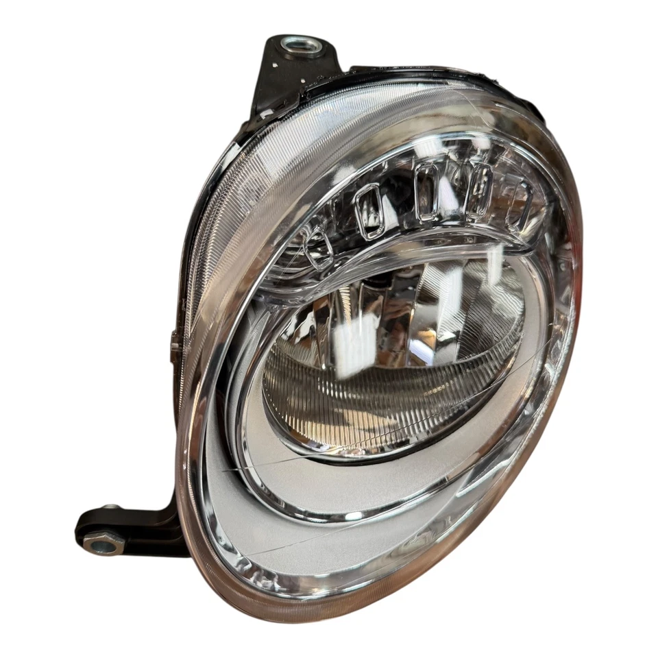 PAR de faros delanteros de haz bajo izquierdo + derecho Fiat 500 2008-2015 595 Foto 2 de 4