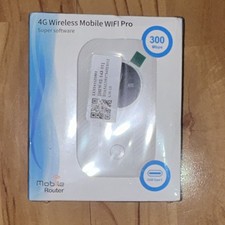 4G LTE Wireless Mobile Router M5-E White USB Type-C Unlocked 300Mbps