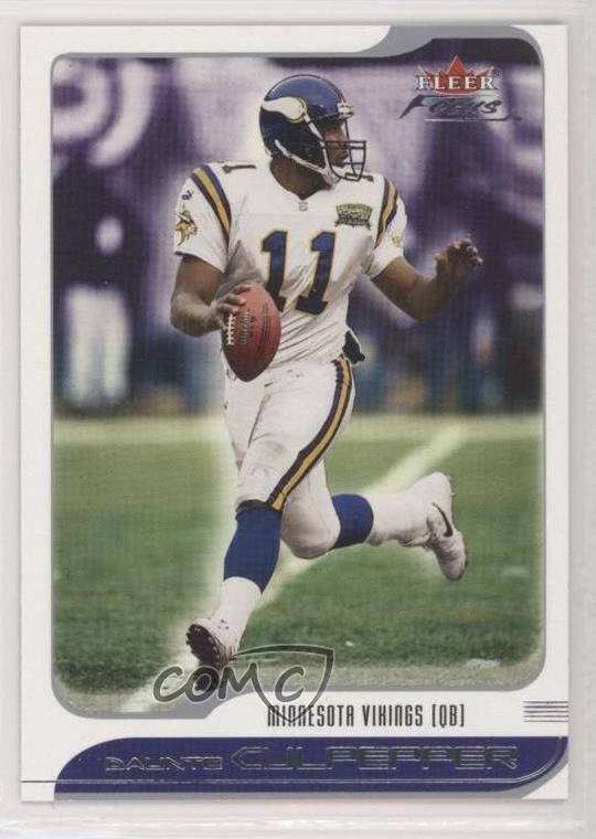 2001 Fleer Focus Daunte Culpepper #154 11pj
