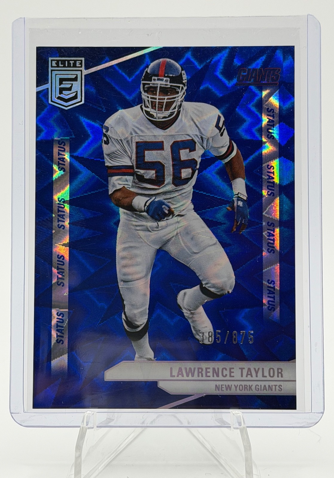 2024 Panini Donruss Elite Lawrence Taylor #96 Status /875 Giants HOF