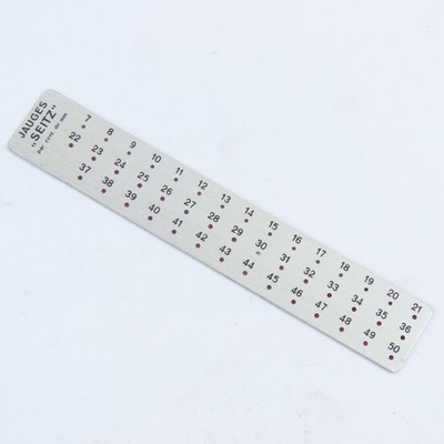Seitz Watchmaker s Jeweled Pivot Gauge Factory #30529B