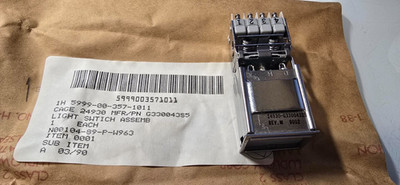 L3HARRIS TECHNOLOGIES LIGHT SWITCH G330043S5 5999-00-357-1011