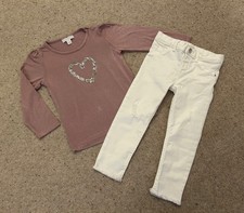 The White Company & River Island Outfit - Mädchen 2-3 Jahre - Top Zustand